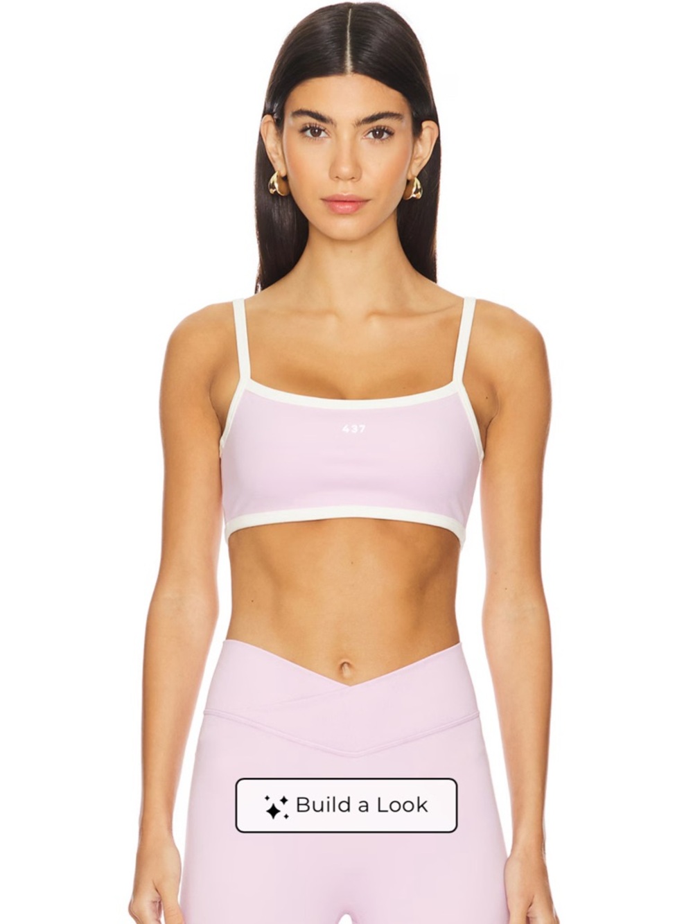 437 parfait workout set with Invisible scrunch leggings and micro bra